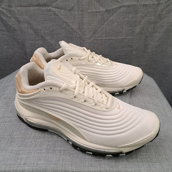 Nike Air Max Deluxe SE Shoes Sail Desert Ore Teal Tint A08284-100 Men's Size 9 - Picture 2 of 13